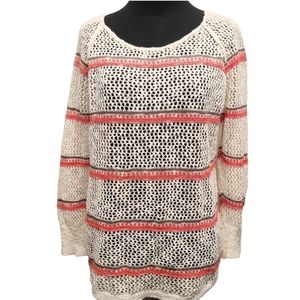 Crocheted Long Sleeve Top